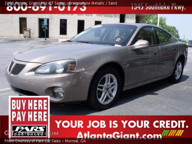 2006 Pontiac Grand Prix GT Sedan in Bronzestone Metallic