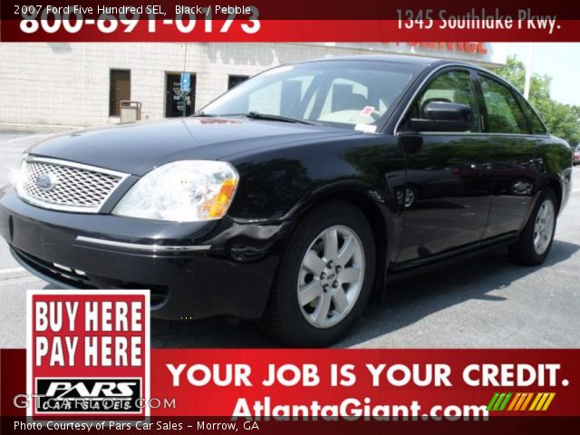 2007 Ford Five Hundred SEL in Black