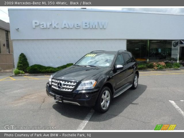 2009 Mercedes-Benz ML 350 4Matic in Black