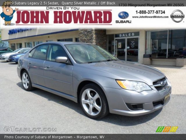 2009 Subaru Legacy 2.5i Sedan in Quartz Silver Metallic