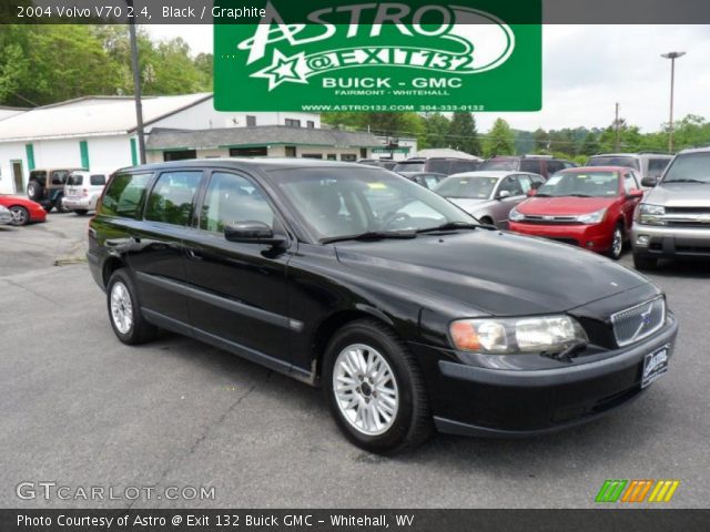 2004 Volvo V70 2.4 in Black