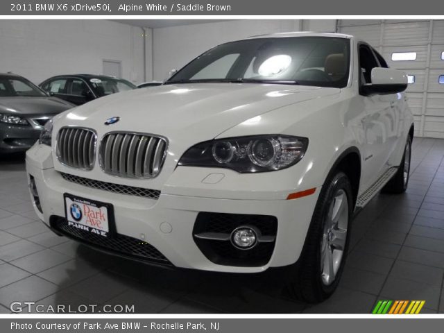 2011 BMW X6 xDrive50i in Alpine White