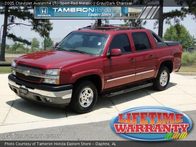 2005 Chevrolet Avalanche LT in Sport Red Metallic