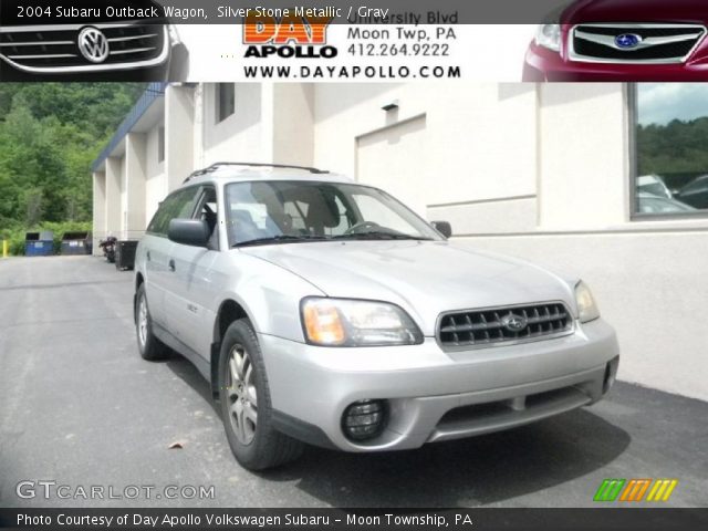 2004 Subaru Outback Wagon in Silver Stone Metallic