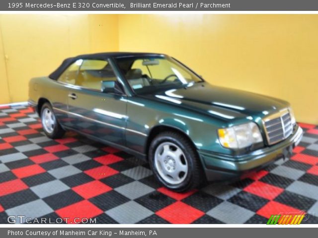 1995 Mercedes-Benz E 320 Convertible in Brilliant Emerald Pearl