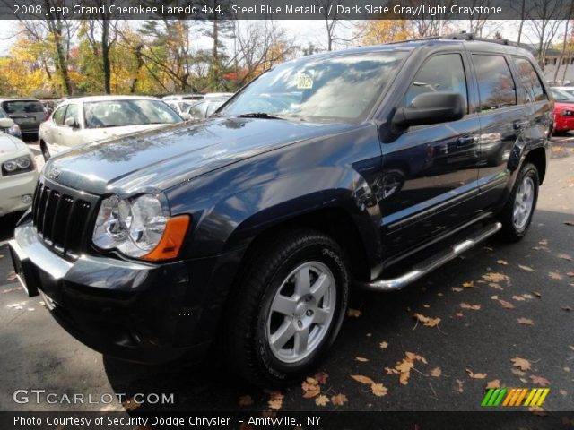 2008 Jeep Grand Cherokee Laredo 4x4 in Steel Blue Metallic