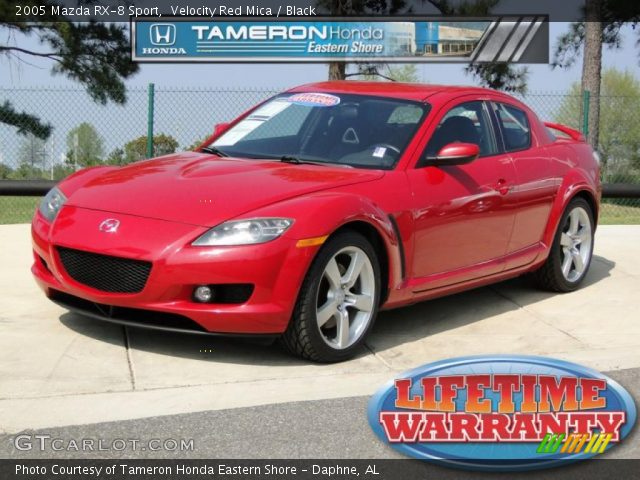 2005 Mazda RX-8 Sport in Velocity Red Mica