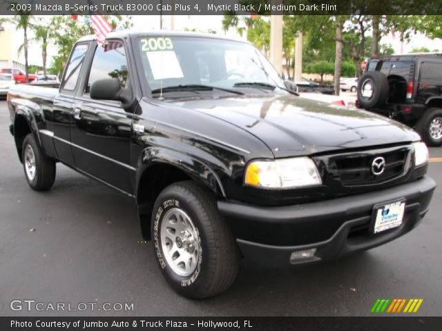 2003 Mazda B-Series Truck B3000 Cab Plus 4 in Mystic Black