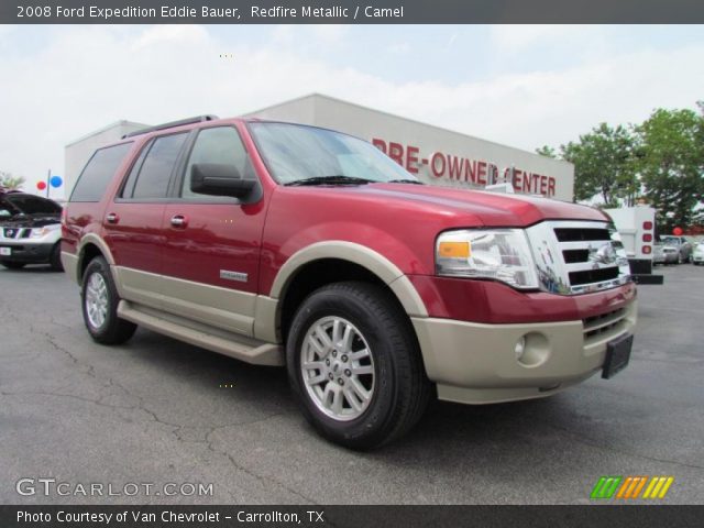 2008 Ford Expedition Eddie Bauer in Redfire Metallic