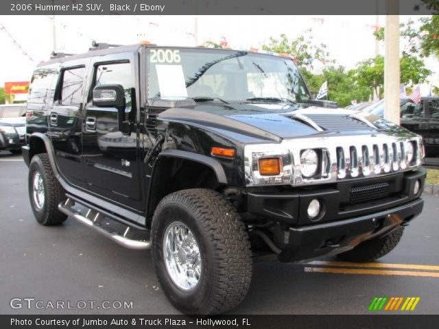 2006 Hummer H2 SUV in Black