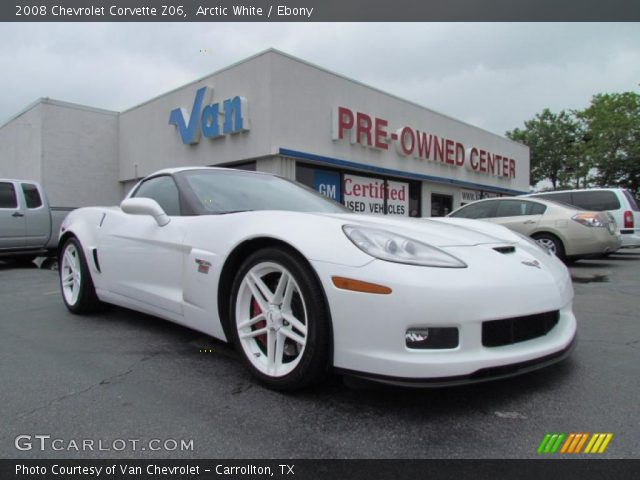 2008 Chevrolet Corvette Z06 in Arctic White