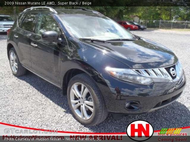 2009 Nissan Murano LE AWD in Super Black