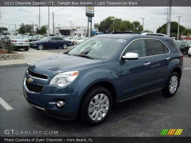 2011 Chevrolet Equinox LTZ in Twilight Blue Metallic
