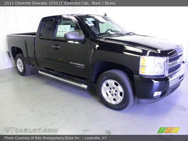 2011 Chevrolet Silverado 1500 LT Extended Cab in Black
