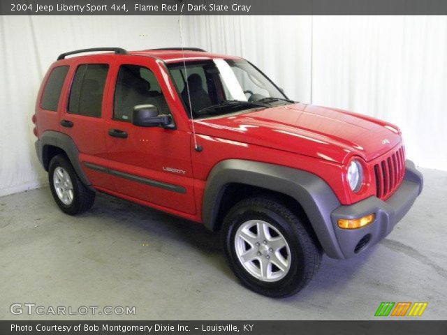 2004 Jeep Liberty Sport 4x4 in Flame Red