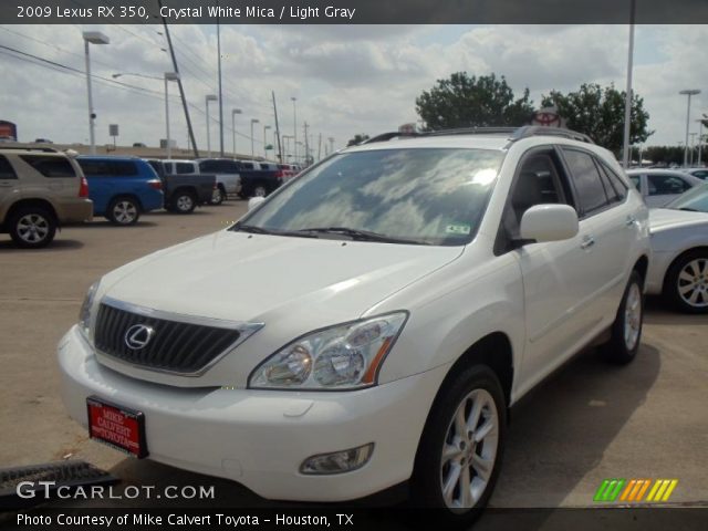 2009 Lexus RX 350 in Crystal White Mica