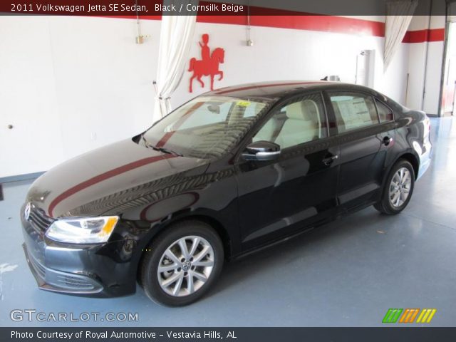 2011 Volkswagen Jetta SE Sedan in Black