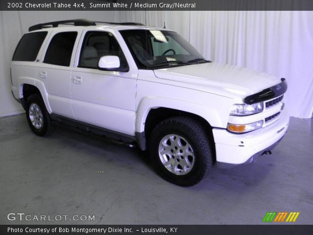 2002 Chevrolet Tahoe 4x4 in Summit White
