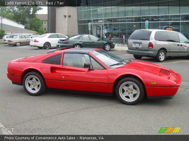 1988 Ferrari 328 GTS in Red