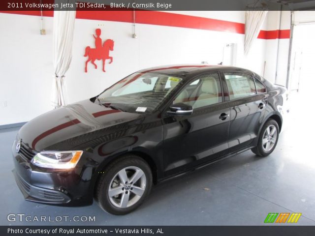 2011 Volkswagen Jetta TDI Sedan in Black