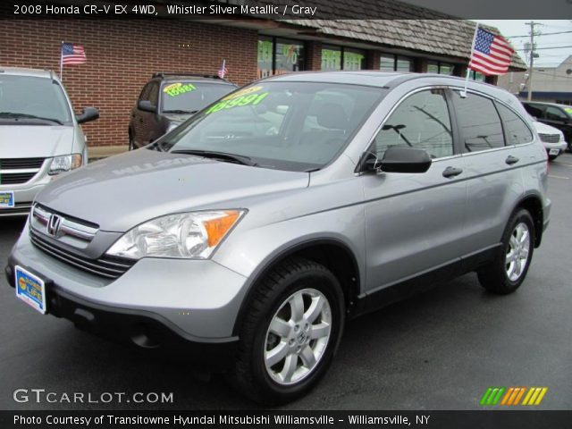 2008 Honda CR-V EX 4WD in Whistler Silver Metallic