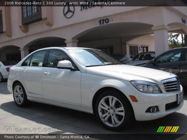 2008 Mercedes-Benz C 300 Luxury in Arctic White