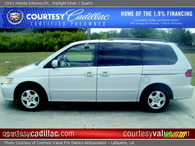 2001 Honda Odyssey EX in Starlight Silver