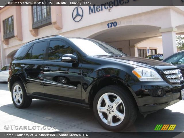 2006 Mercedes-Benz ML 350 4Matic in Black