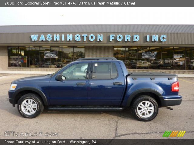 2008 Ford Explorer Sport Trac XLT 4x4 in Dark Blue Pearl Metallic