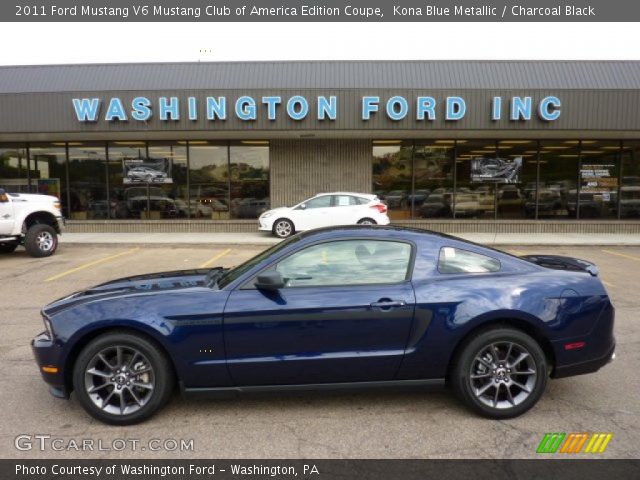 2011 Ford Mustang V6 Mustang Club of America Edition Coupe in Kona Blue Metallic