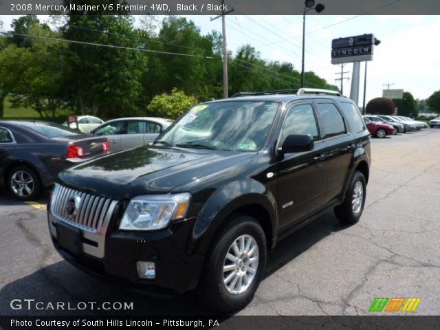 2008 Mercury Mariner V6 Premier 4WD in Black