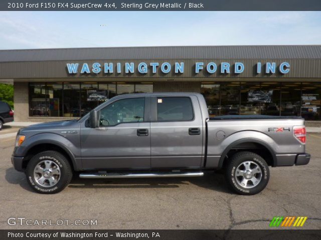 2010 Ford F150 FX4 SuperCrew 4x4 in Sterling Grey Metallic