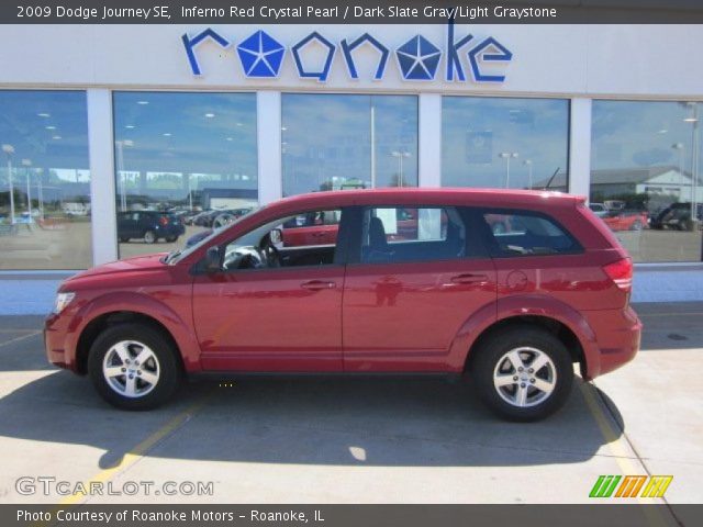 2009 Dodge Journey SE in Inferno Red Crystal Pearl