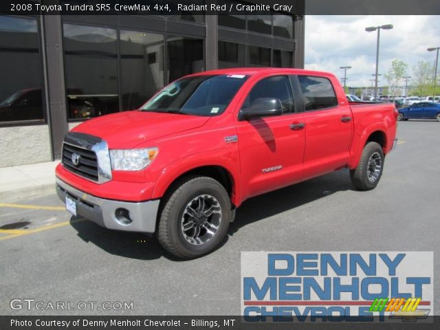 2008 Toyota Tundra SR5 CrewMax 4x4 in Radiant Red