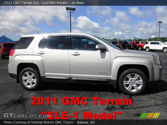 2011 GMC Terrain SLE in Gold Mist Metallic