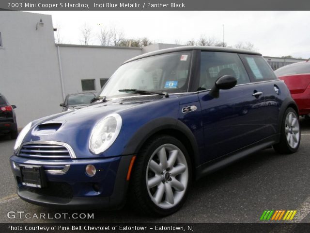 2003 Mini Cooper S Hardtop in Indi Blue Metallic