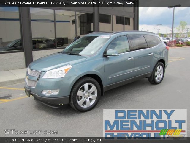 2009 Chevrolet Traverse LTZ AWD in Silver Moss Metallic