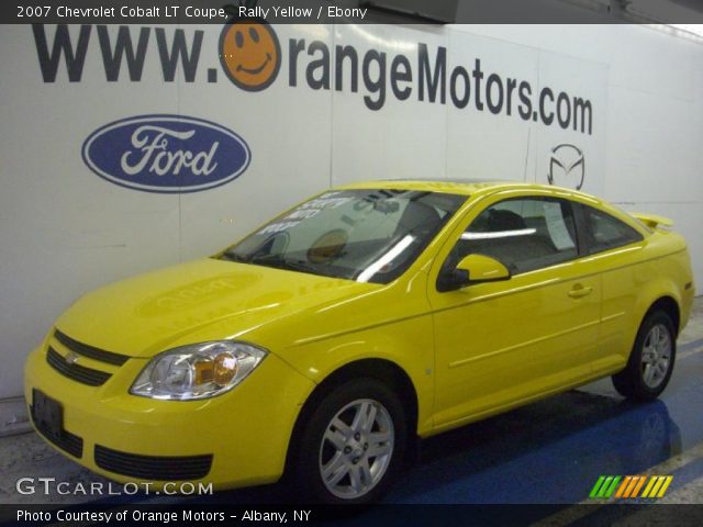 2007 Chevrolet Cobalt LT Coupe in Rally Yellow