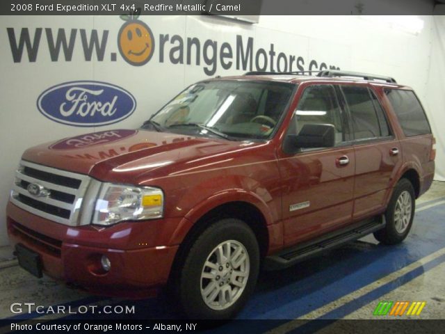 2008 Ford Expedition XLT 4x4 in Redfire Metallic