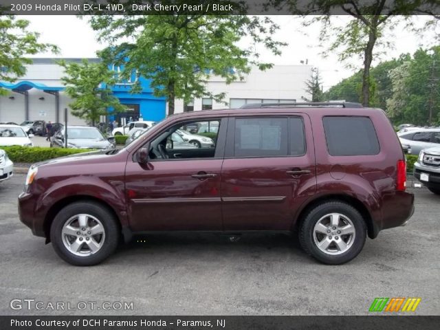 2009 Honda Pilot EX-L 4WD in Dark Cherry Pearl