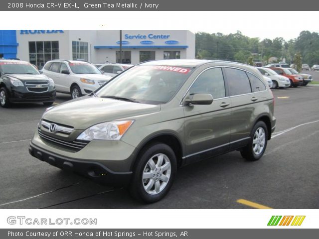 2008 Honda CR-V EX-L in Green Tea Metallic