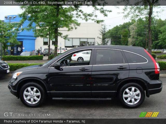 2008 Honda CR-V EX 4WD in Nighthawk Black Pearl