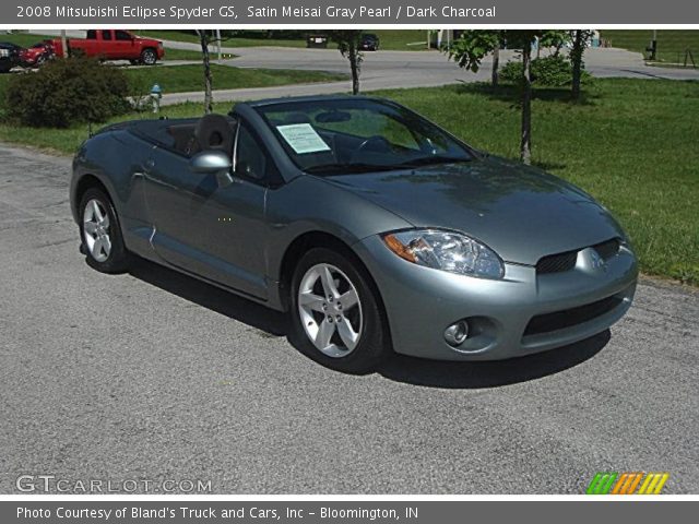 2008 Mitsubishi Eclipse Spyder GS in Satin Meisai Gray Pearl