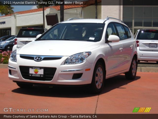 2011 Hyundai Elantra Touring GLS in Polar White