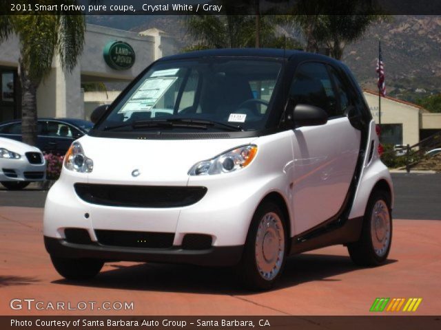 2011 Smart fortwo pure coupe in Crystal White