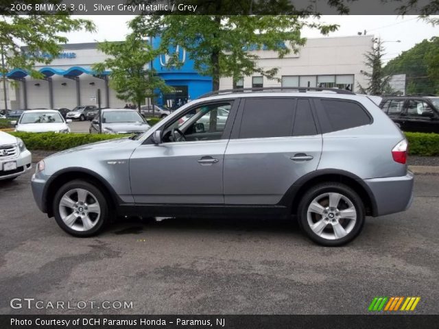 2006 BMW X3 3.0i in Silver Grey Metallic