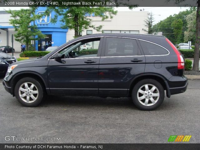2008 Honda CR-V EX-L 4WD in Nighthawk Black Pearl