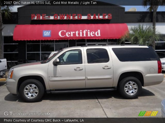 2007 GMC Yukon XL 1500 SLE in Gold Mist Metallic