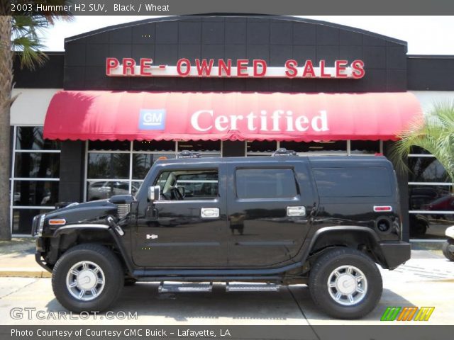 2003 Hummer H2 SUV in Black
