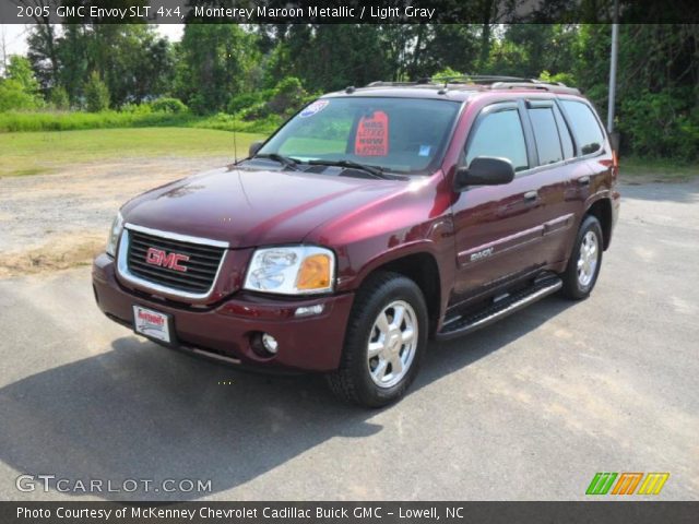 2005 GMC Envoy SLT 4x4 in Monterey Maroon Metallic